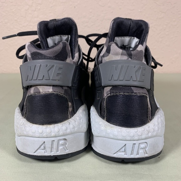 Nike Air Huarache Run Camo Print Sneaker Women’s Sz 8 - Picture 3 of 10